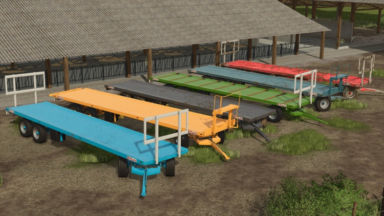 FS25 - Maupu Platform PM 1180 Dorse (1.80) - modu