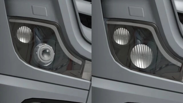 ETS2 - Mercedes Actros 2014 Modifiye Farlar (1.60) - modu