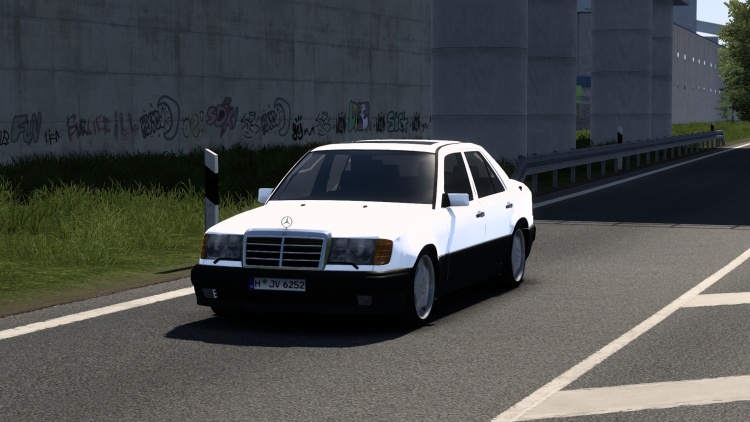 ETS2 - Mercedes-Benz 250D W124 1998 (1.60) - modu