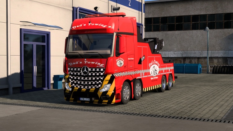 Mercedes-Benz Actros MPIV Vinçli Kamyon (1.58) - modu