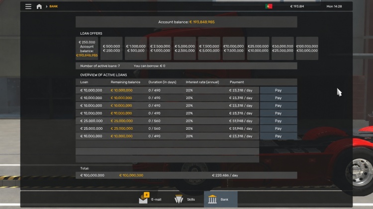 ETS2 - Mod Bankaları (1.61) - modu