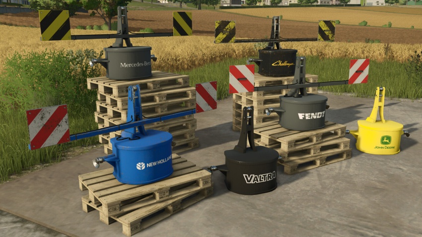 FS25 - Çok Markalı Güvenlik Ağırlığı - modu