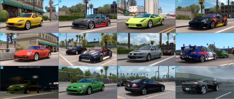 ETS2 - Need For Speed Trafik Paketi (1.60) - modu