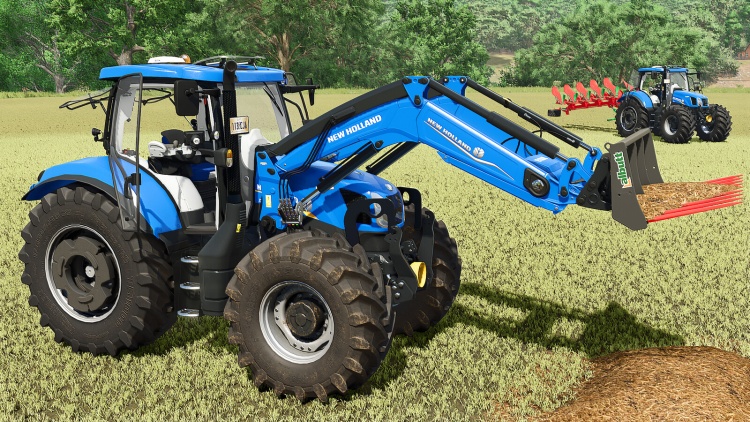 FS25 - New Holland T6140/6160 - modu