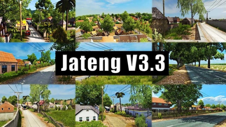 ETS2 - Yeni Jateng Haritası (1.60)