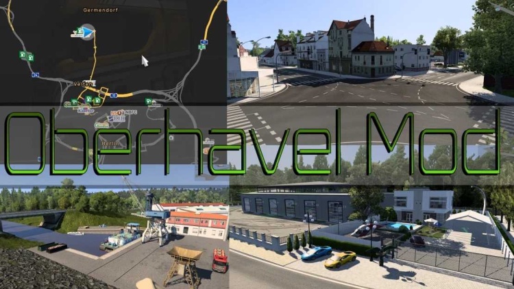 ETS2 - Oberhavel Haritası (1.59) - modu