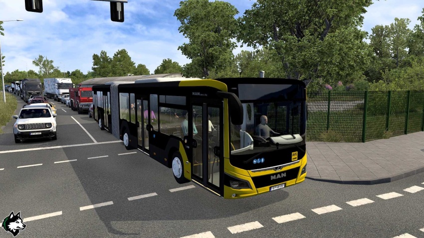 ETS2 - Şehir Otobüslerini Trafiğe Sıkıştır (1.60) - modu