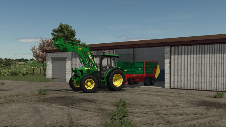 FS25 - Yerleştirilebilir Beton Blok Garaj - modu