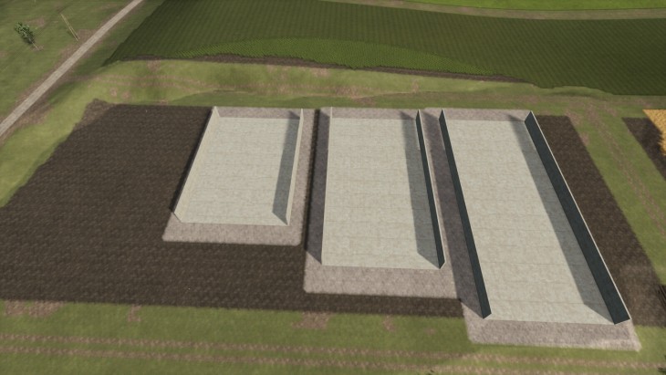 FS25 - Yerleştirilebilir Beton Sığınak Siloları - modu
