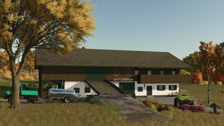FS25 - Yerleştirilebilir Loderer Çiftlik Evi - modu
