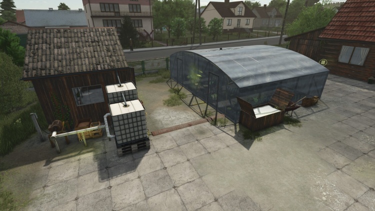 FS25 - Depolama Alanlı Yerleştirilebilir Sera (1.50) - modu