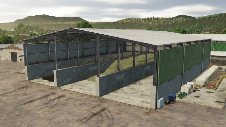 FS25 - Yerleştirilebilir Kertenkele Kaplı Çoklu Silo - modu