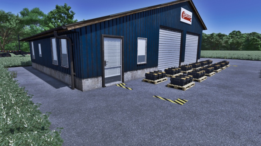 FS25 - Yerleştirilebilir Bakım Üretimi - modu