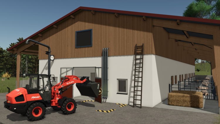 FS25 - Yerleştirilebilir Modern Domuz Ahırı - modu