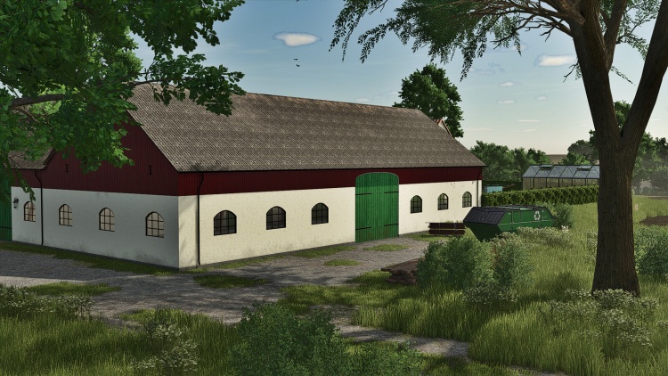 FS25 - Yerleştirilebilir Eski Ahırlar - modu