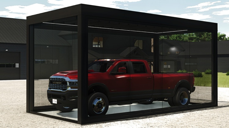 FS25 - Yerleştirilebilir Showroom Konteyneri - modu