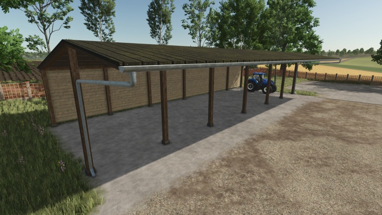 FS25 - Yerleştirilebilir Ahşap Kulübeler - modu