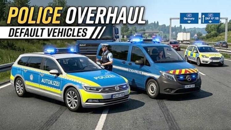 ETS2 - Polis Sistemi Yenilemesi (1.60) - modu