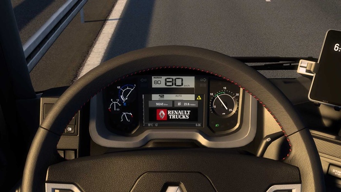 ETS2 - Renault Range T Geliştirilmiş Gösterge Paneli (1.59) - modu