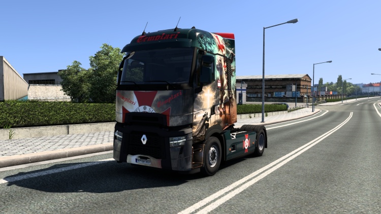 ETS2 - Renault T Templari Görünümü (1.58) - modu