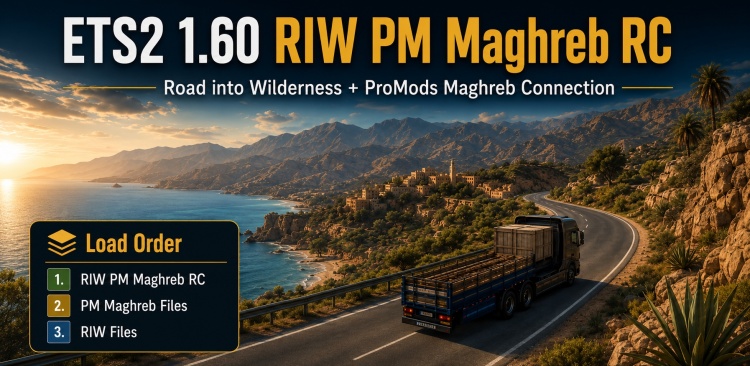 ETS2 - RIW PM Maghreb RC (1.60) - modu