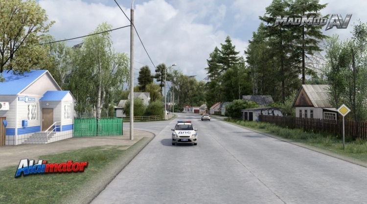ETS2 - RusMap Manzara Eklentisi (1.60) - modu