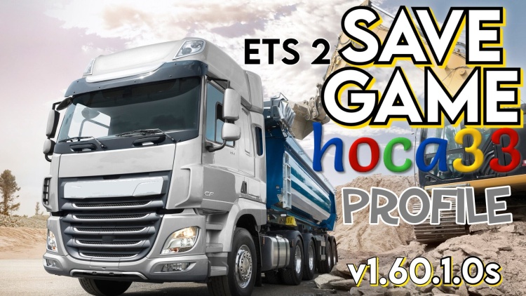 ETS2 - Oyunu Kaydet.0s (1.60) - modu