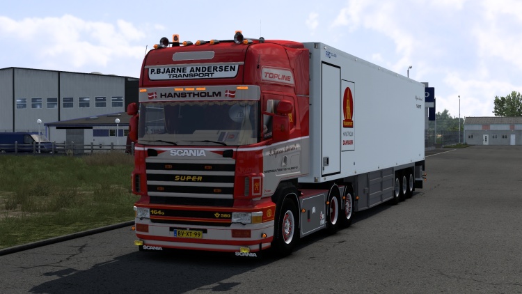 Scania 164G 580 P. Bjarne Andersen (1.58 - 1.59) - modu
