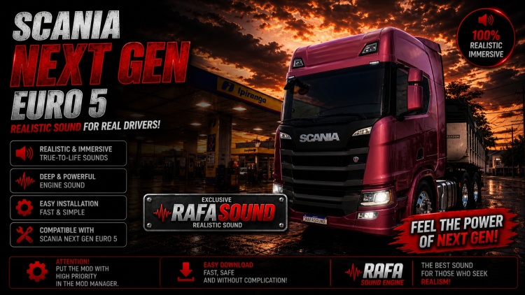 Scania Yeni Nesil Ses Paketi (1.59) - modu