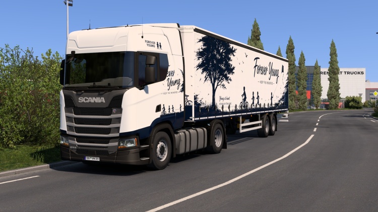 ETS2 - Scania S Forever Young Kombinasyon Kaplaması (1.60) - modu