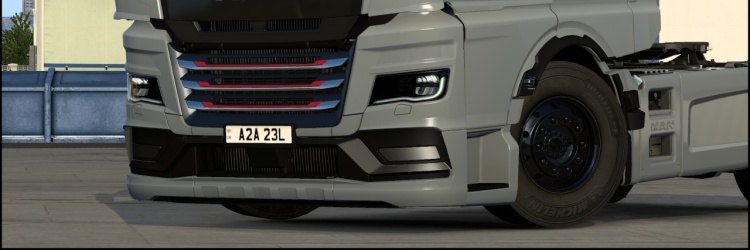 ETS2 - SCS MAN TGX 2020 Sis Farları Yeniden Tasarlandı (1.59) - modu