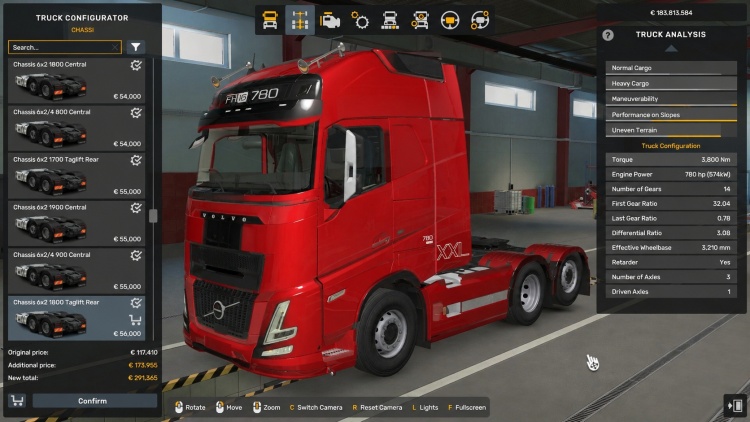 ETS2 - SCS Volvo FH6 103 Şasi (1.59) - modu