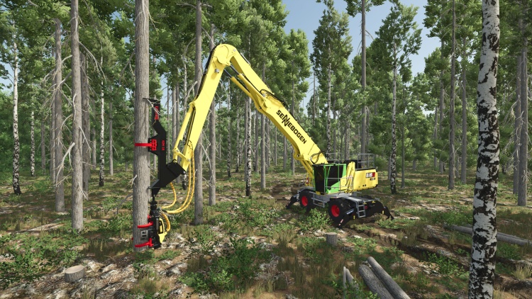 FS25 - Sennebogen 835G Hibrit - modu