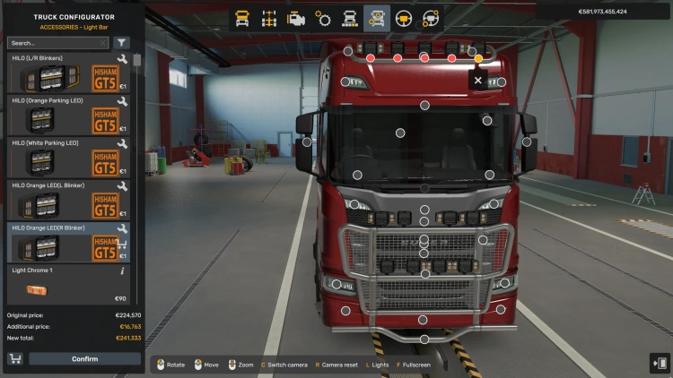 ETS2 - Strands HI-LO LED Lamba Seti (1.59) - modu