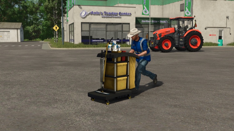 FS25 - Süper Temizleyici Arabası - modu