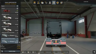 ETS2 - Scania R/S Arka Tampon + Aksesuarlar Eklentisi (1.60) - modu