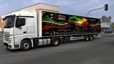 ETS2 - Afrika Bayrakları Görünümü (1.59) - modu