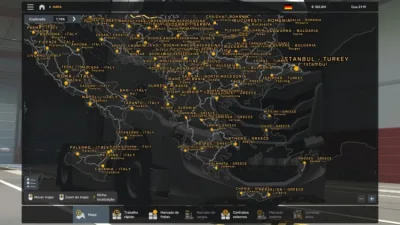 ETS2 - Ülke Bilgisi Bulunan Tüm Şehirler (1.61) - modu
