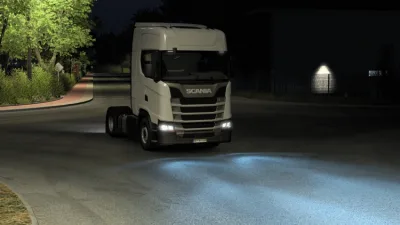 ETS2 - Mavi Farlar (1.60) - modu