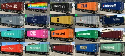 ETS2 - Arnooks Konteyner Paketi V20 (1.57) - modu
