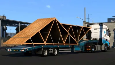 ETS2 - Avrupa Karavan Taşıma Römorku (1.56) - modu