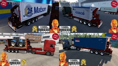ETS2 - Hammar Boxloader Römorkları (1.54 - 1.56) - modu