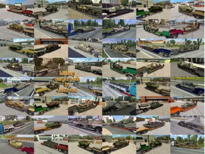 ETS2 - Askeri Kargo Paketi (1.56) - modu
