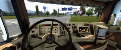 ETS2 - RJL 4 Serisi Krem ve Kahverengi İç Mekan (1.52 - 1.53) - modu