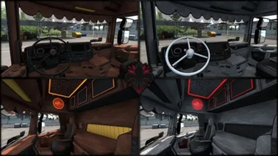 ETS2 - Scania Next Gen S&R CMI İç Mekan Paketi (1.49) - modu
