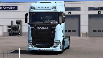 ETS2 - Scania S BEV Kamyon (1.59) - modu