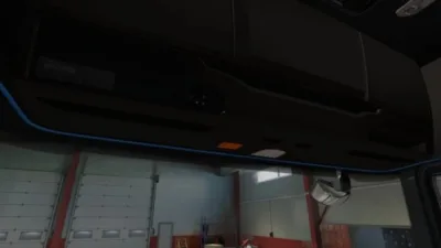 ETS2 - Scania S Siyah ve Mavi İç Mekan - modu