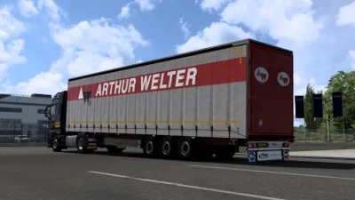 ETS2 - Fliegl SDS 350 Mega Römork (1.57) - modu