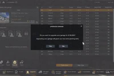 ETS2 - Garaj Yarı Fiyatına (1.61) - modu