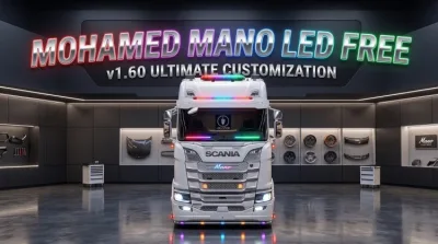 ETS2 - Tüm Kamyonlar için LED Ayarlaması (1.60) - modu